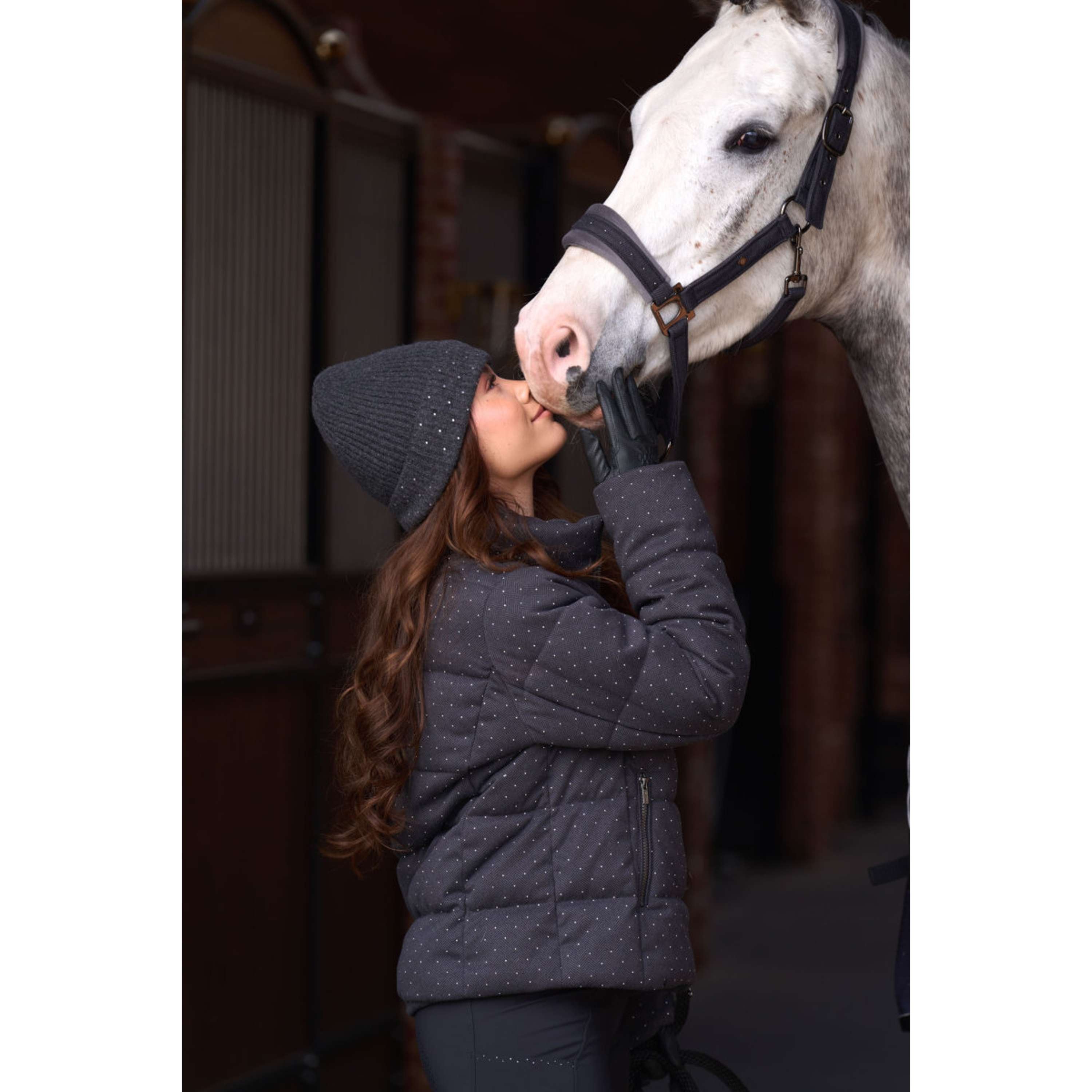 Imperial Riding Gorro IRHChilly Sparkle Gris