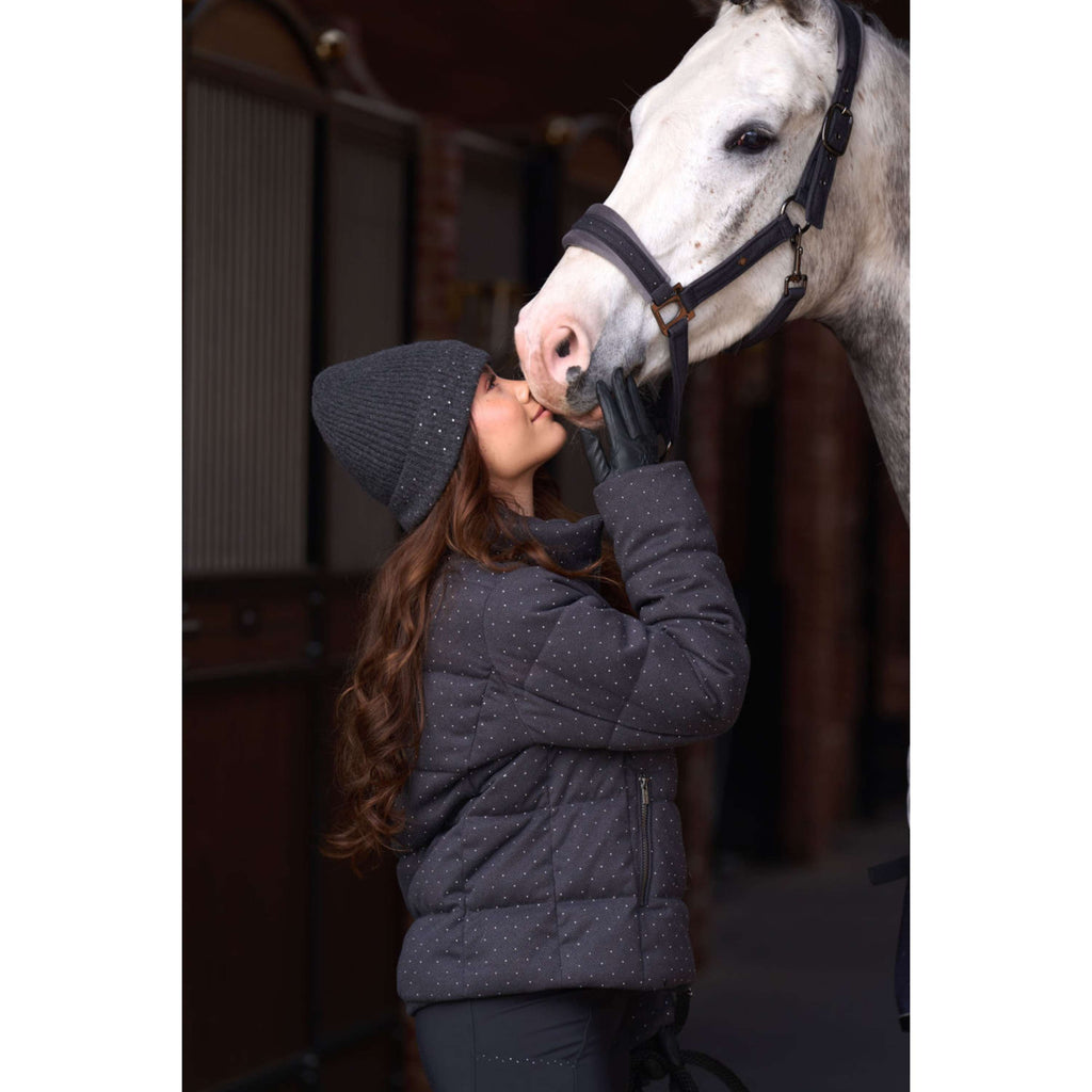 Imperial Riding Gorro IRHChilly Sparkle Gris