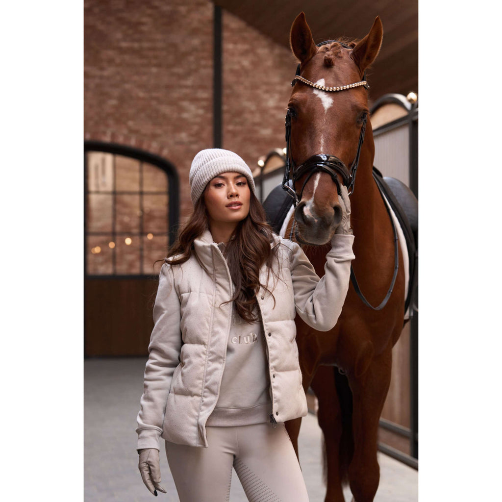 Imperial Riding Chaleco IRHBelle Herringbone Taupe