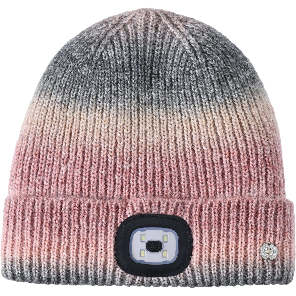 Imperial Riding Gorro IRHChilly con luz pequeña Pink Melange