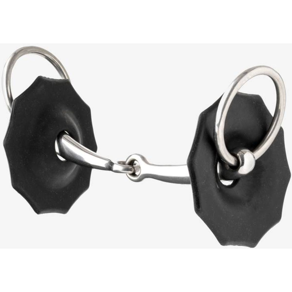 LeMieux Protectores de Bocado Rubber Negro