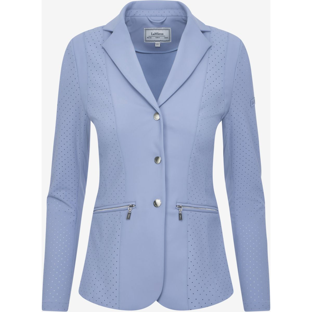 LeMieux Chaqueta de Competición Jessica Mesh Powder Blue