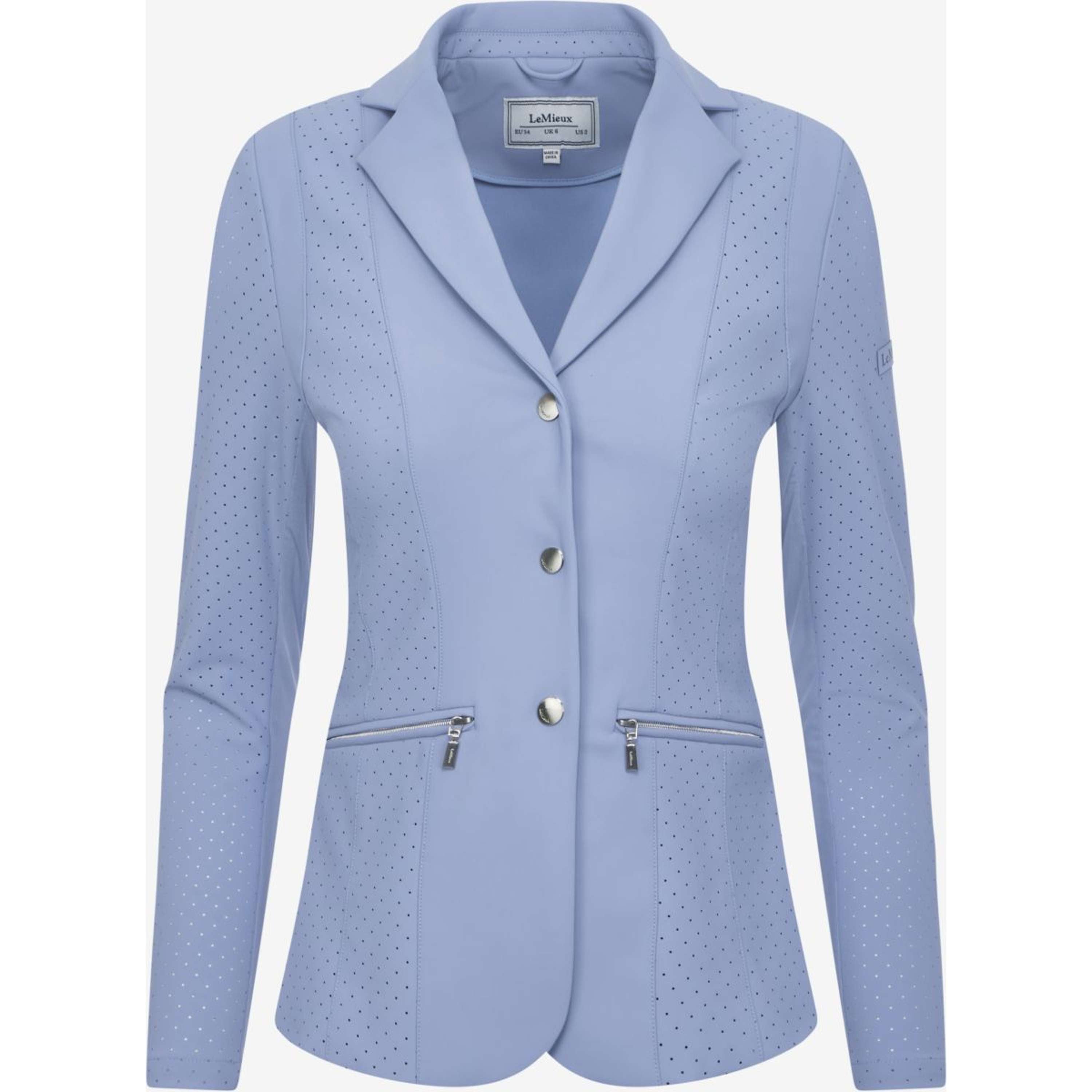 LeMieux Chaqueta de Competición Jessica Mesh Powder Blue