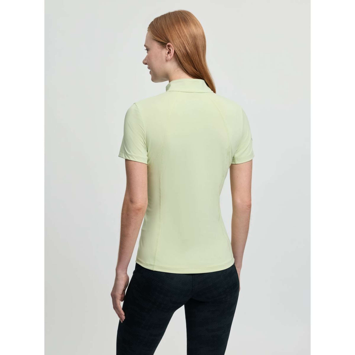LeMieux Base Layer Classique Mangas Cortas Macaron