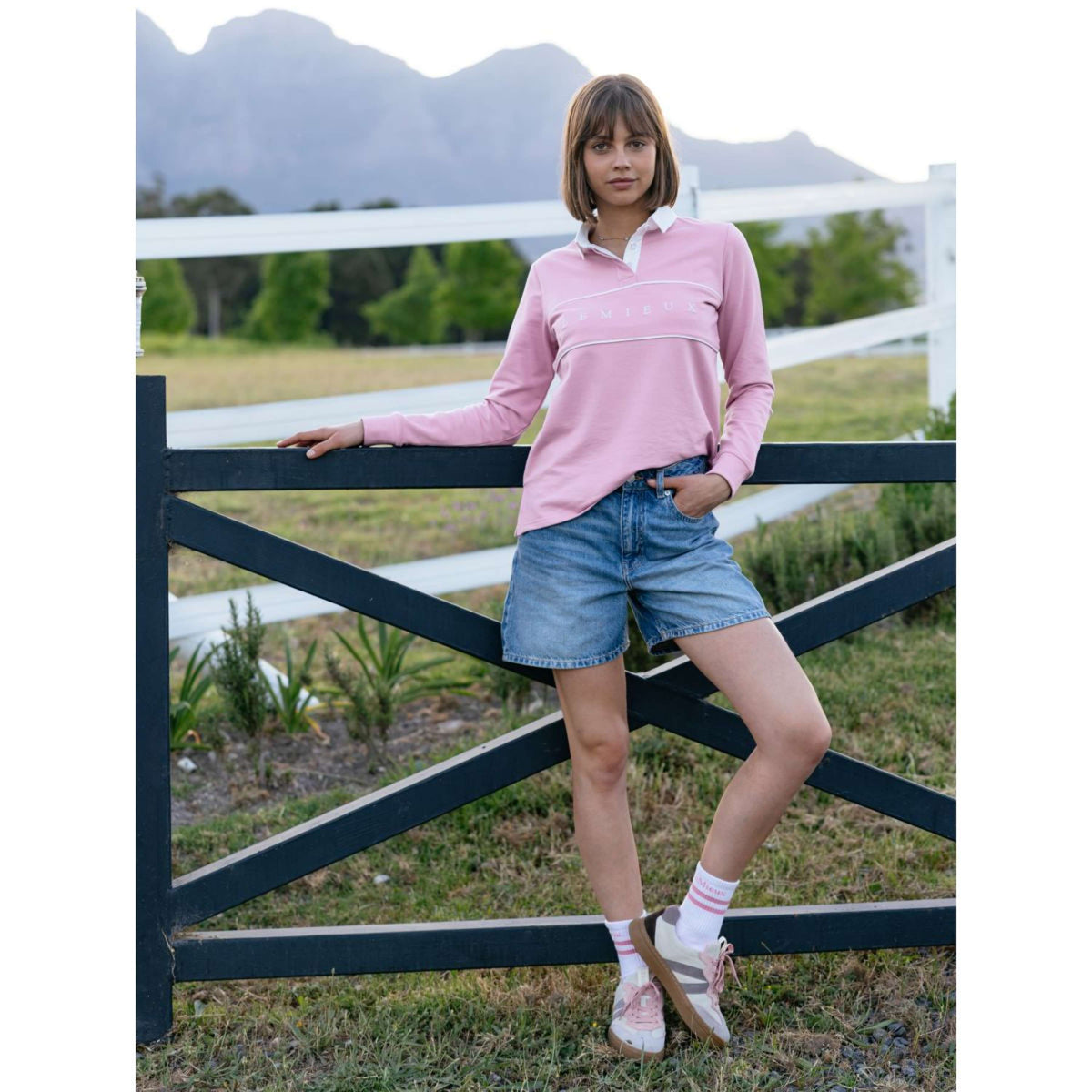 LeMieux Rugbyshirt Rochelle Fondant