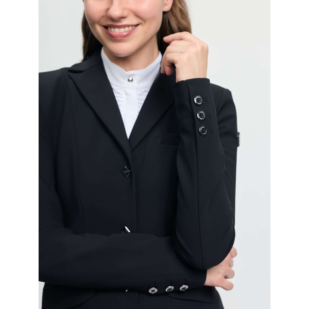 LeMieux Chaqueta de Competición Tall Dynamique Negro