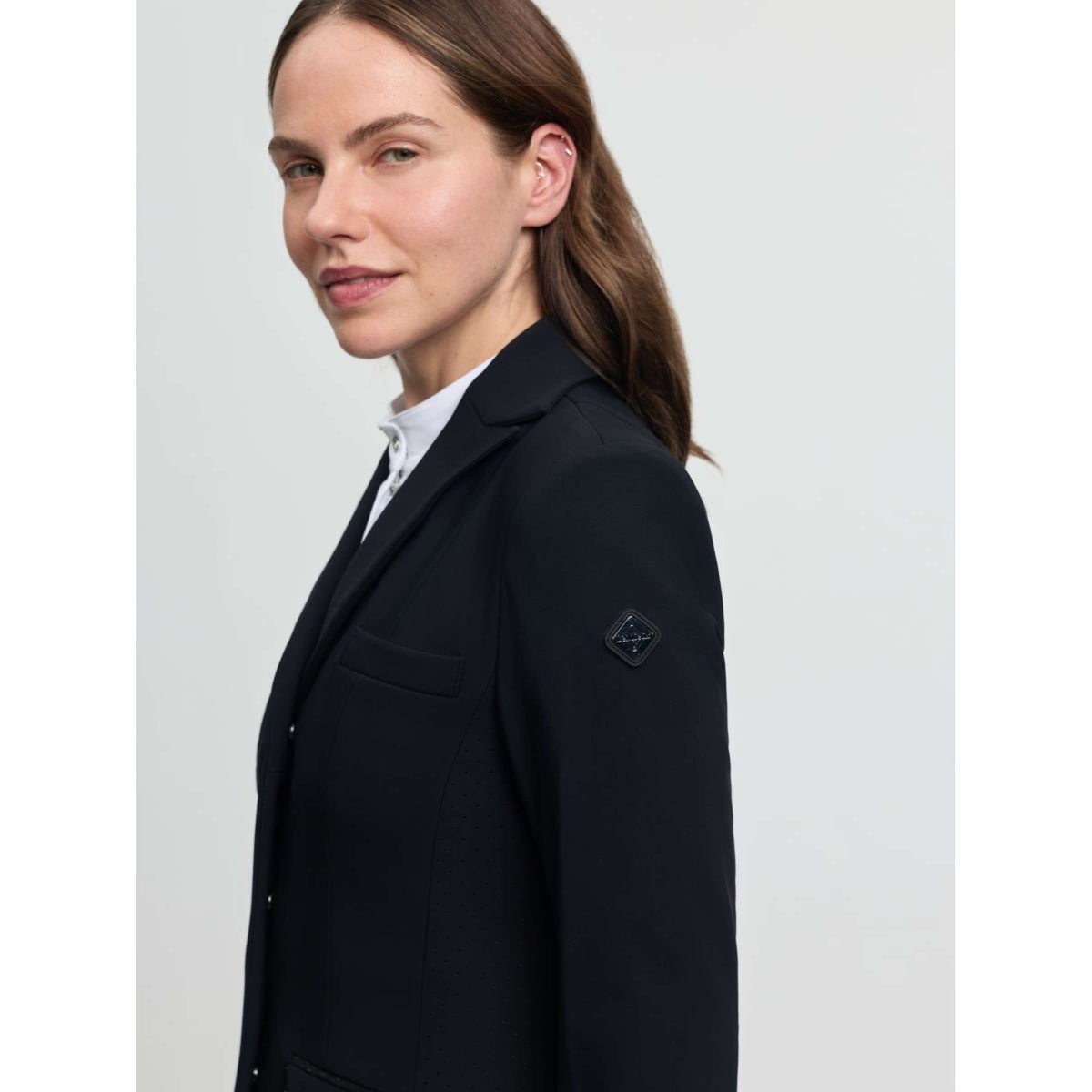 LeMieux Chaqueta de Competición Tall Dynamique Negro
