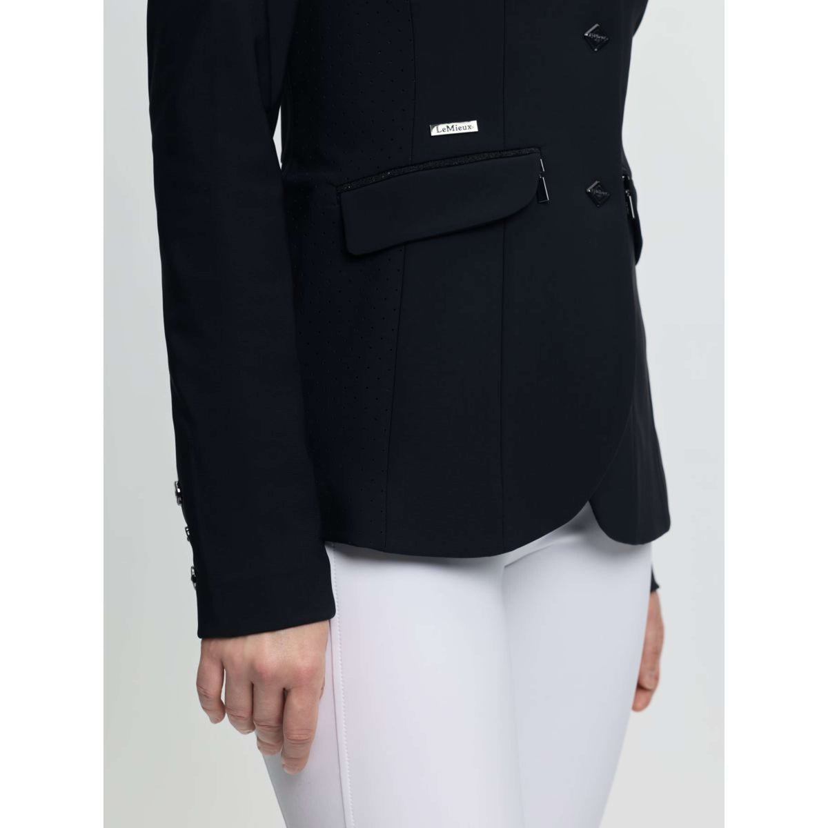 LeMieux Chaqueta de Competición Tall Dynamique Negro