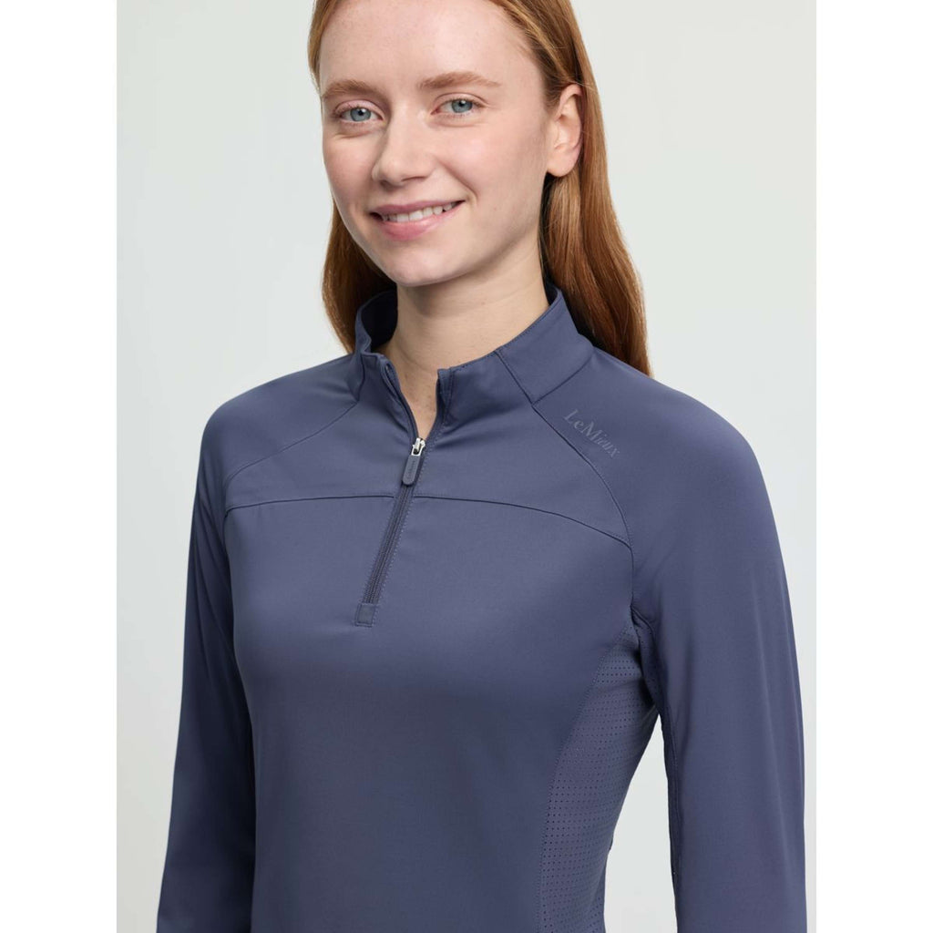 LeMieux Base Layer Airflow Mangas Largas Shadow