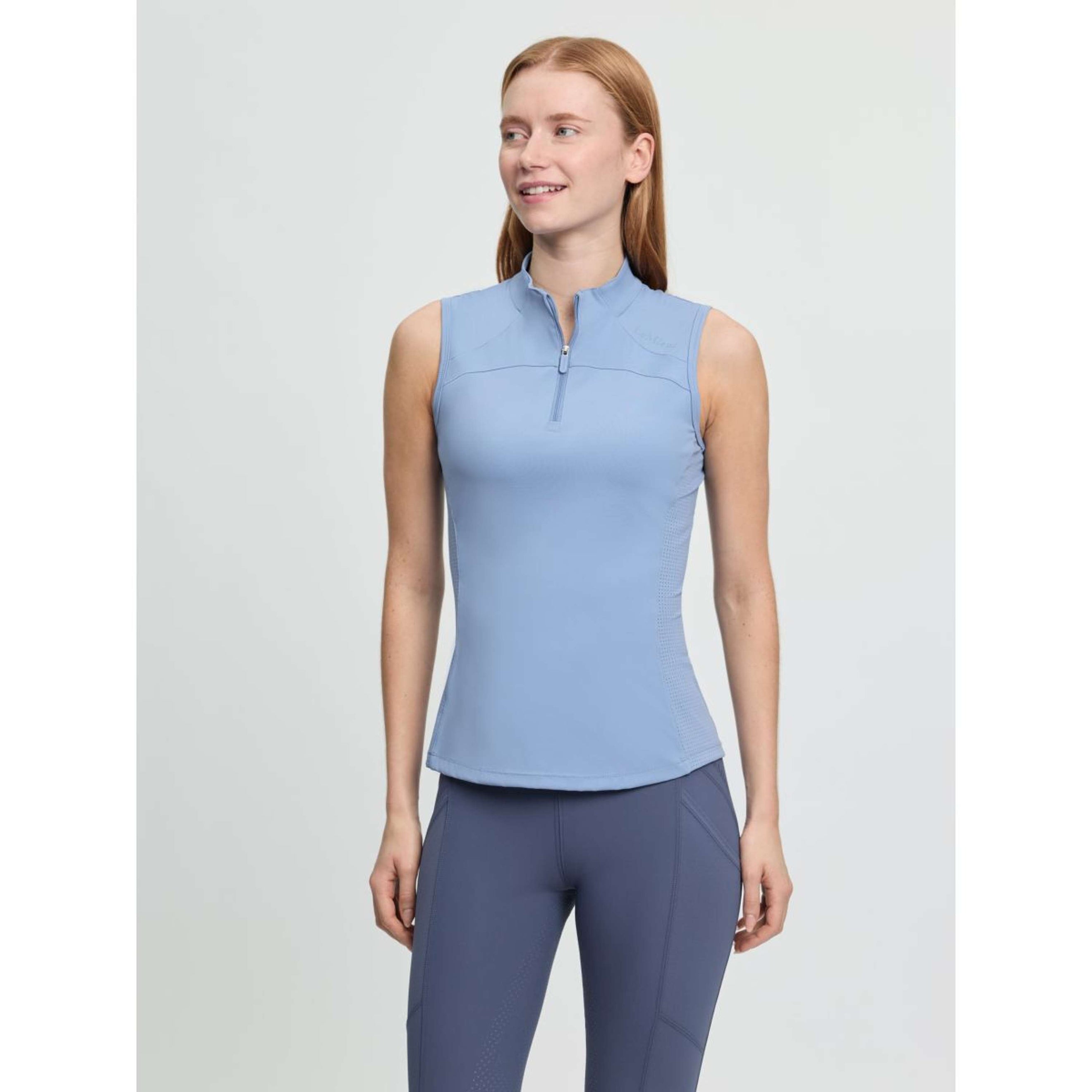 LeMieux Base Layer Airflow Sin Mangas Powder Blue LeMieux Base Layer Airflow Sin Mangas Powder Blue