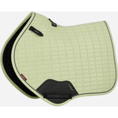 LeMieux Mantilla Suede Close Contact Square saltando Macaron