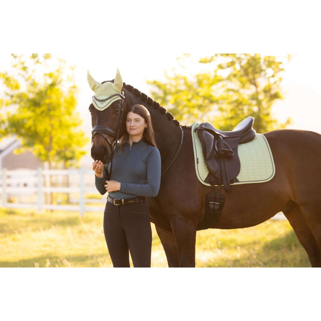LeMieux Mantilla Suede Square Doma clásica Macaron