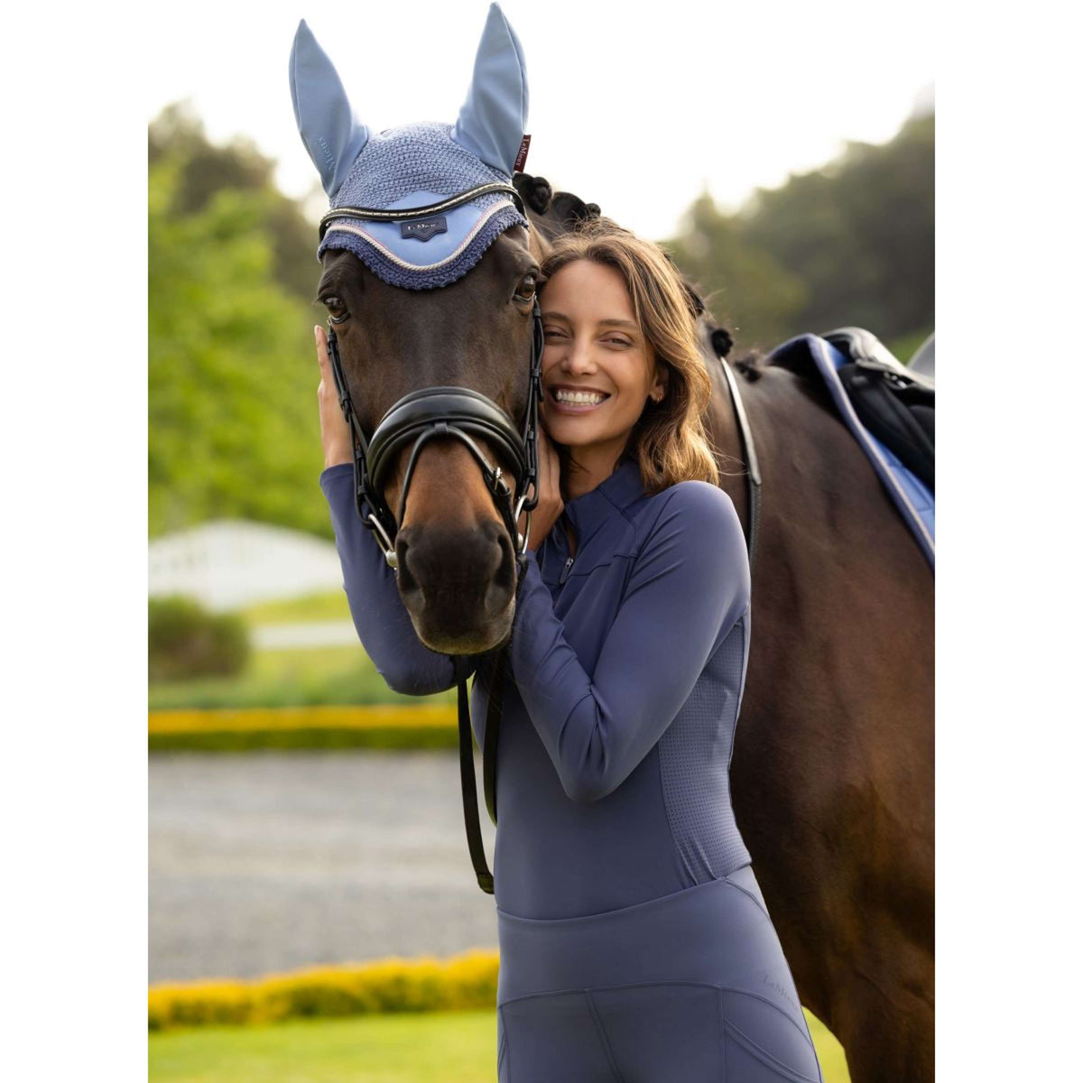 LeMieux Bonete para Orejas Loire Powder Blue