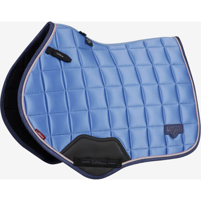 LeMieux Mantilla Loire Classic Close Contact Square saltando Powder Blue LeMieux Mantilla Loire Classic Close Contact Square saltando Powder Blue