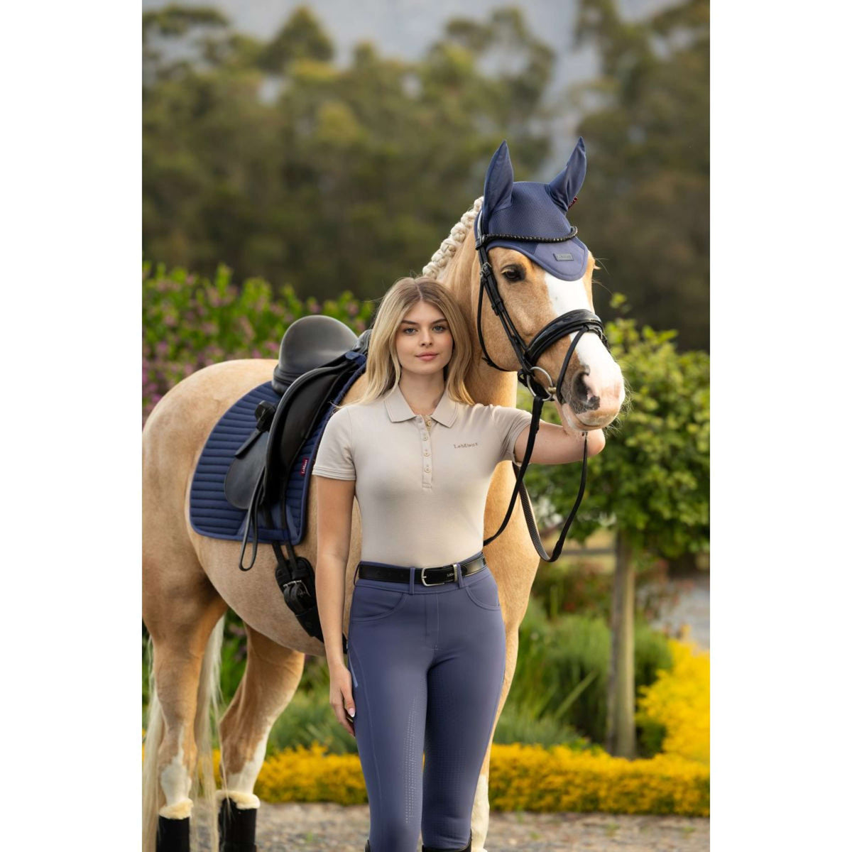 LeMieux Bonete para Orejas Air-Tek Mesh Shadow