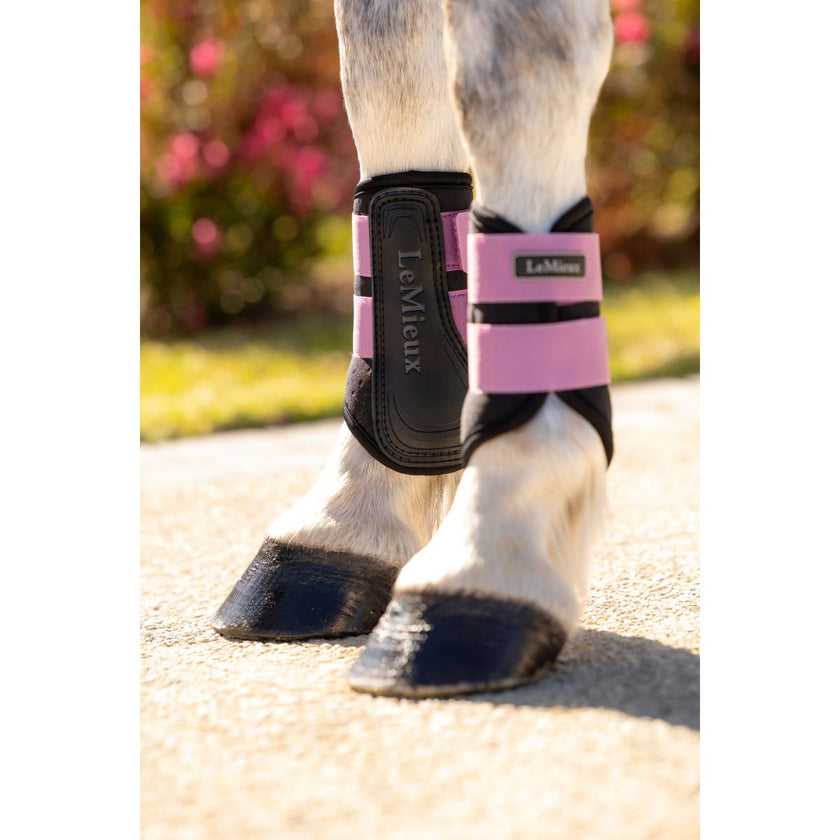 LeMieux Protectores de piernas Mini Air-Tek Mallow