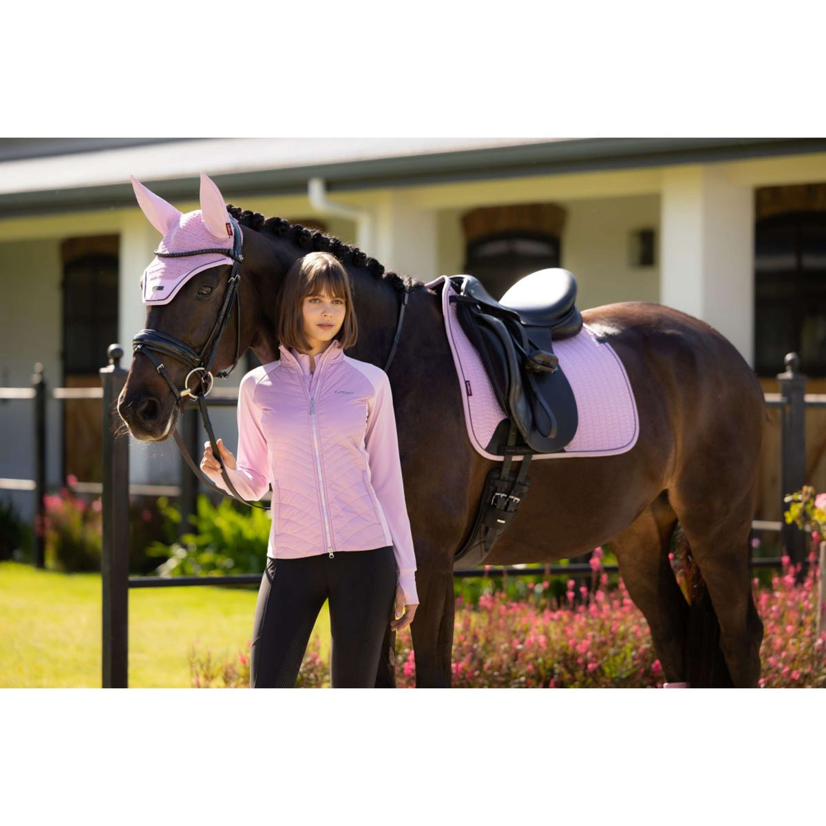 LeMieux Mantilla Essence Square Doma clásica Fondant