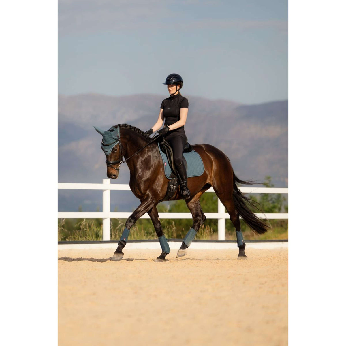 LeMieux Mantilla Essence Square Doma clásica Jungle