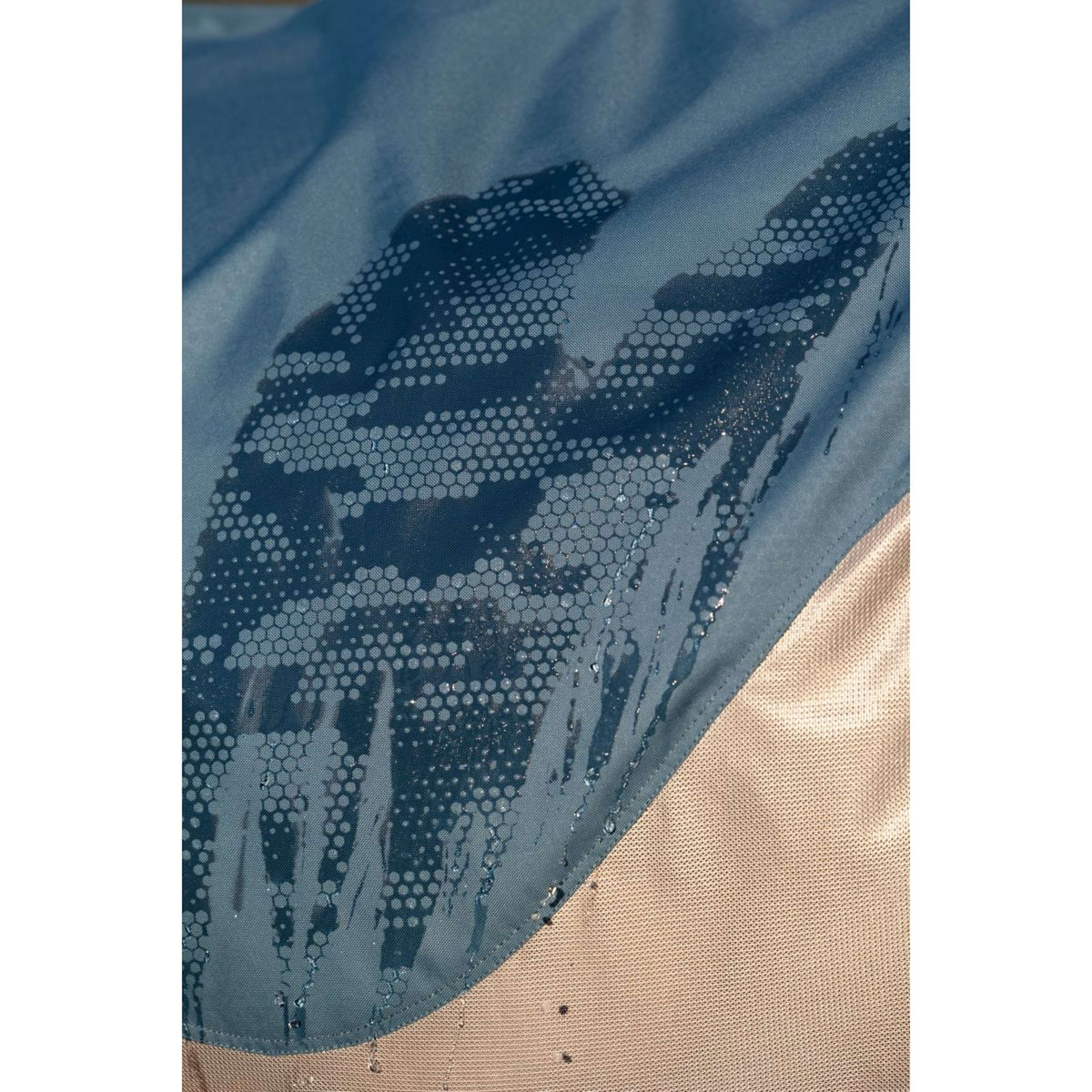 LeMieux Manta Antimoscas Arika Camo Shower-Tek Cuello Desmontable Jungle