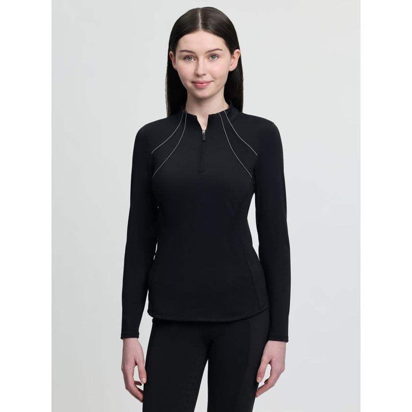 LeMieux Base Layer Young Rider Airflow Negro