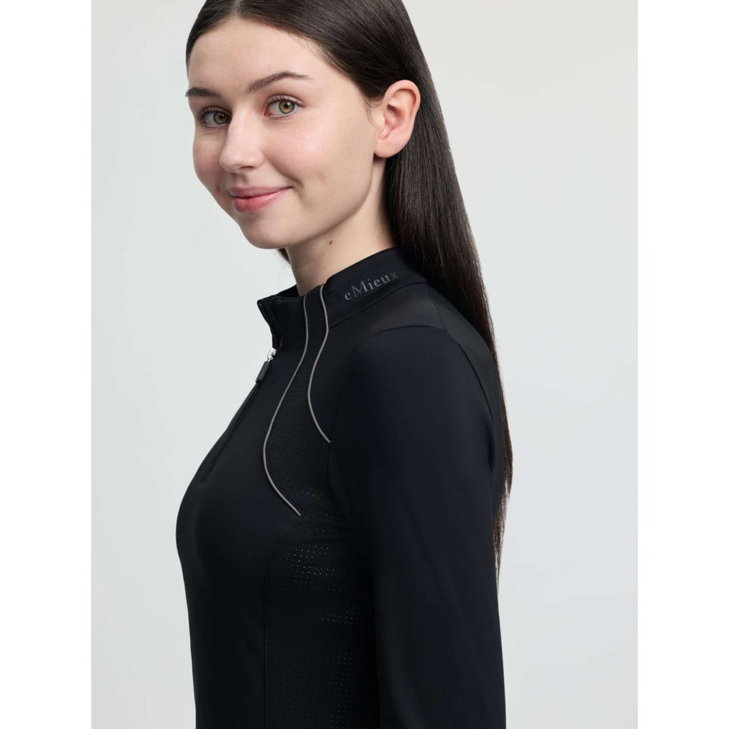 LeMieux Strato Base Young Rider Airflow Negro