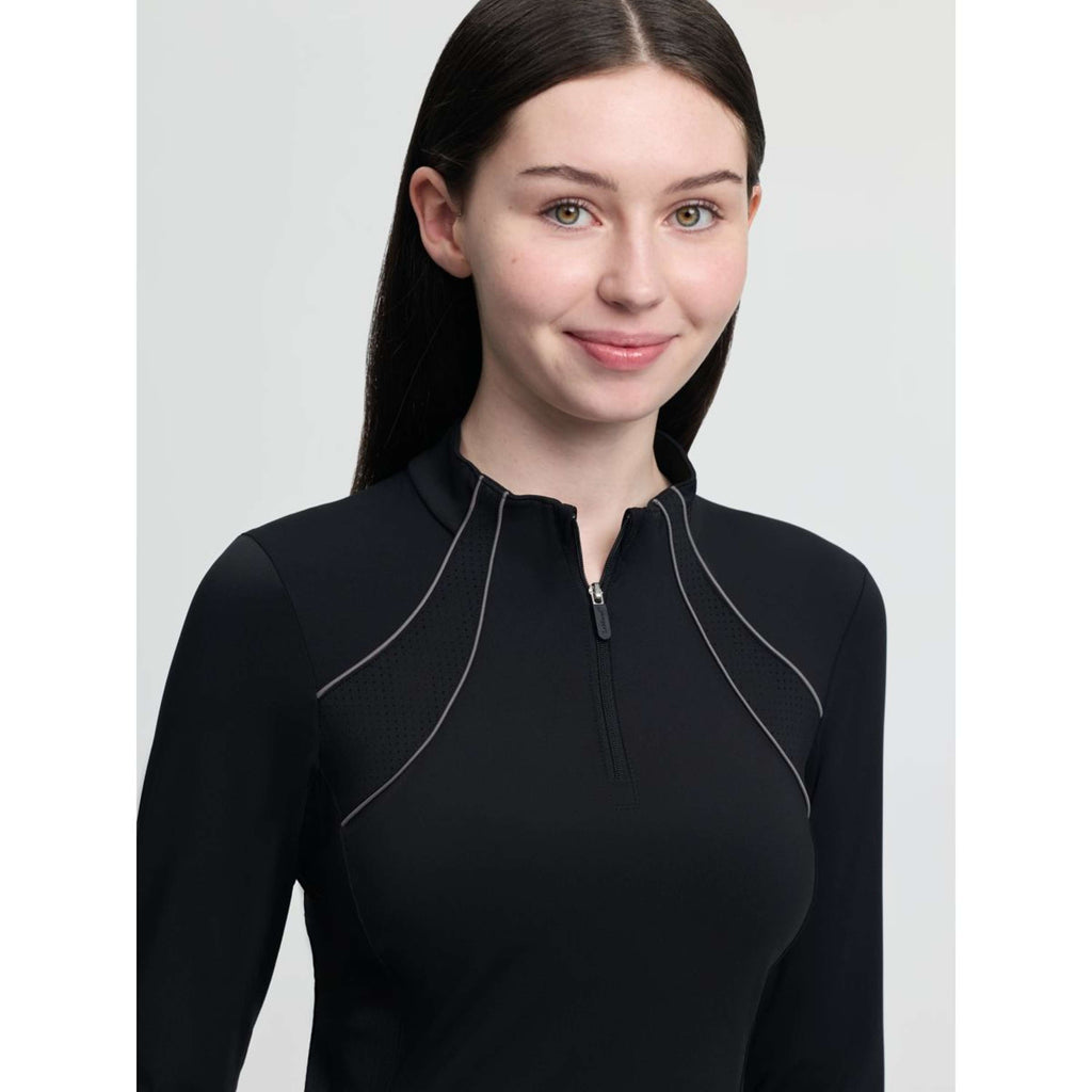 LeMieux Strato Base Young Rider Airflow Negro