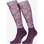 LeMieux Calcetines Footsie Western Rosa