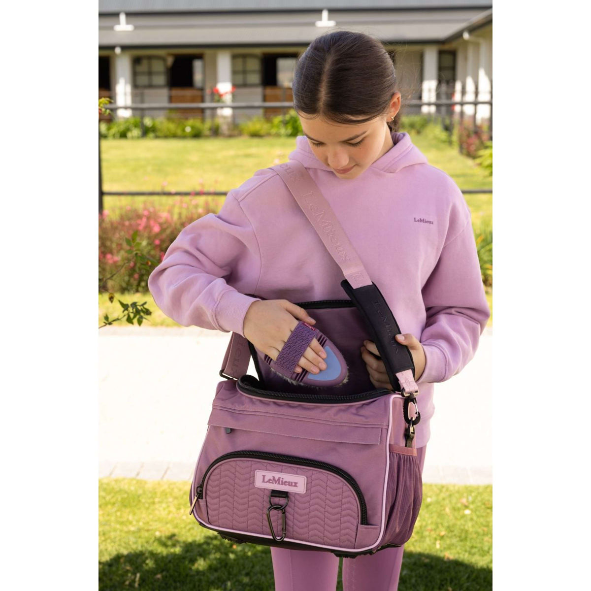 LeMieux Bolsa de Limpieza ProKit Lite Mallow