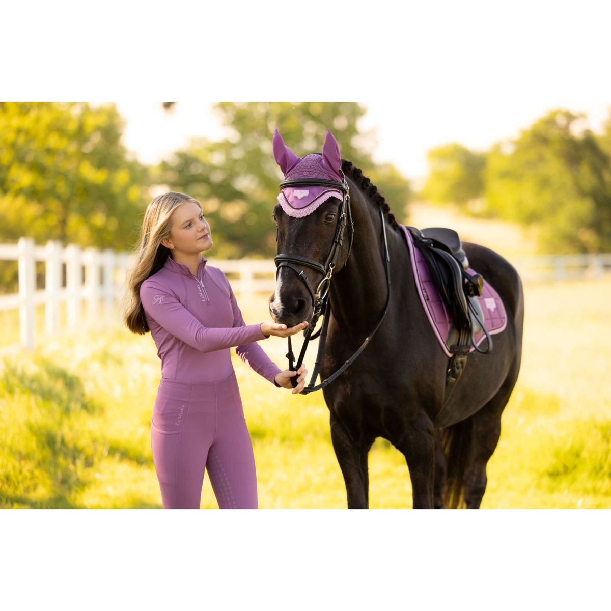 LeMieux Base Layer Young Rider Classique Mallow