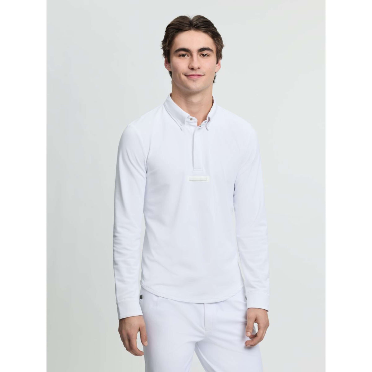 LeMieux Camiseta de Competición Show Hombres Blanco