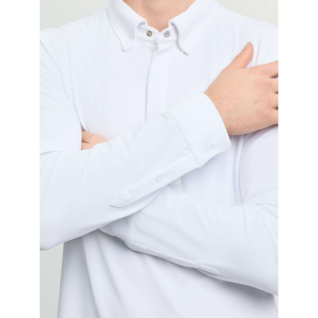 LeMieux Camiseta de Competición Show Hombres Blanco