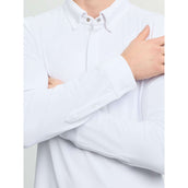 LeMieux Camiseta de Competición Show Hombres Blanco
