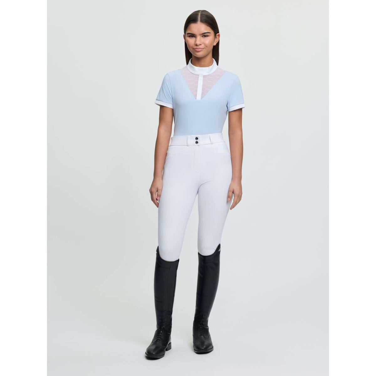 LeMieux Camiseta de Competición Young Rider Eva Mist
