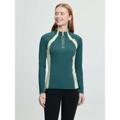 LeMieux Base Layer Philippa Mesh Mangas Largas Jungle