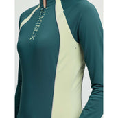 LeMieux Base Layer Philippa Mesh Mangas Largas Jungle