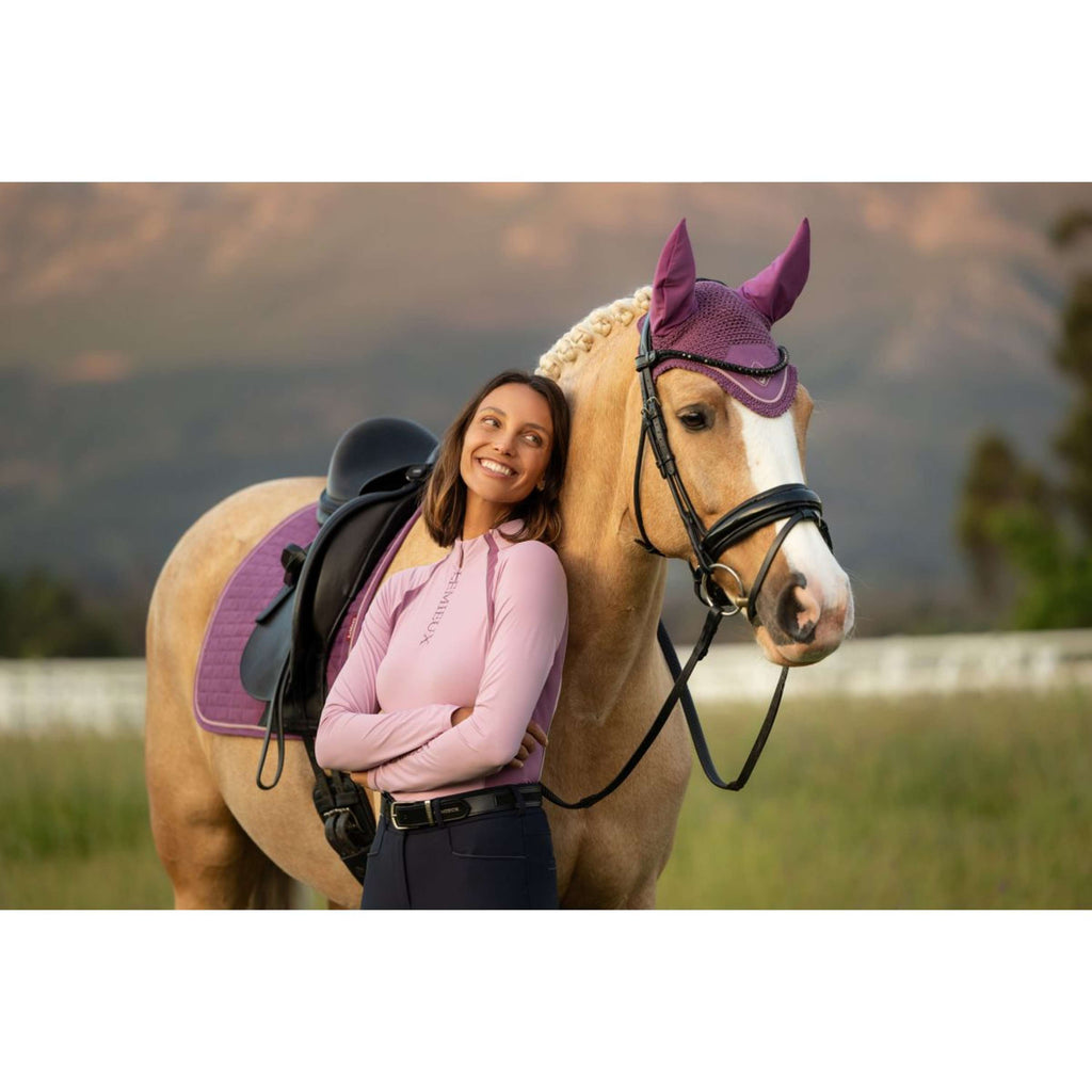 LeMieux Base Layer Philippa Mesh Mangas Largas Fondant