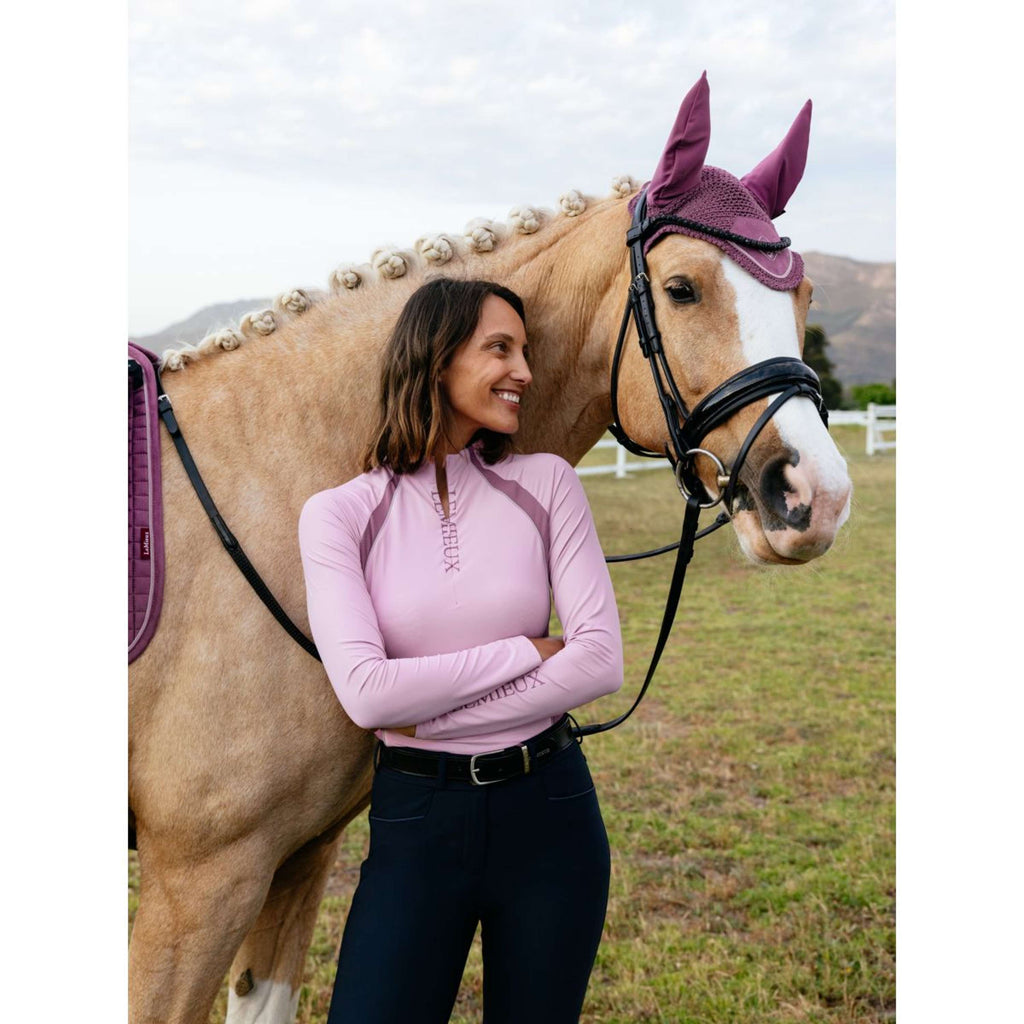 LeMieux Base Layer Philippa Mesh Mangas Largas Fondant