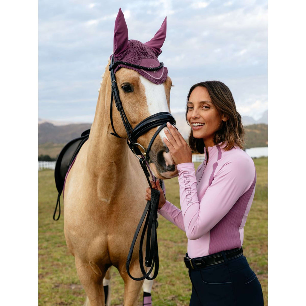 LeMieux Base Layer Philippa Mesh Mangas Largas Fondant