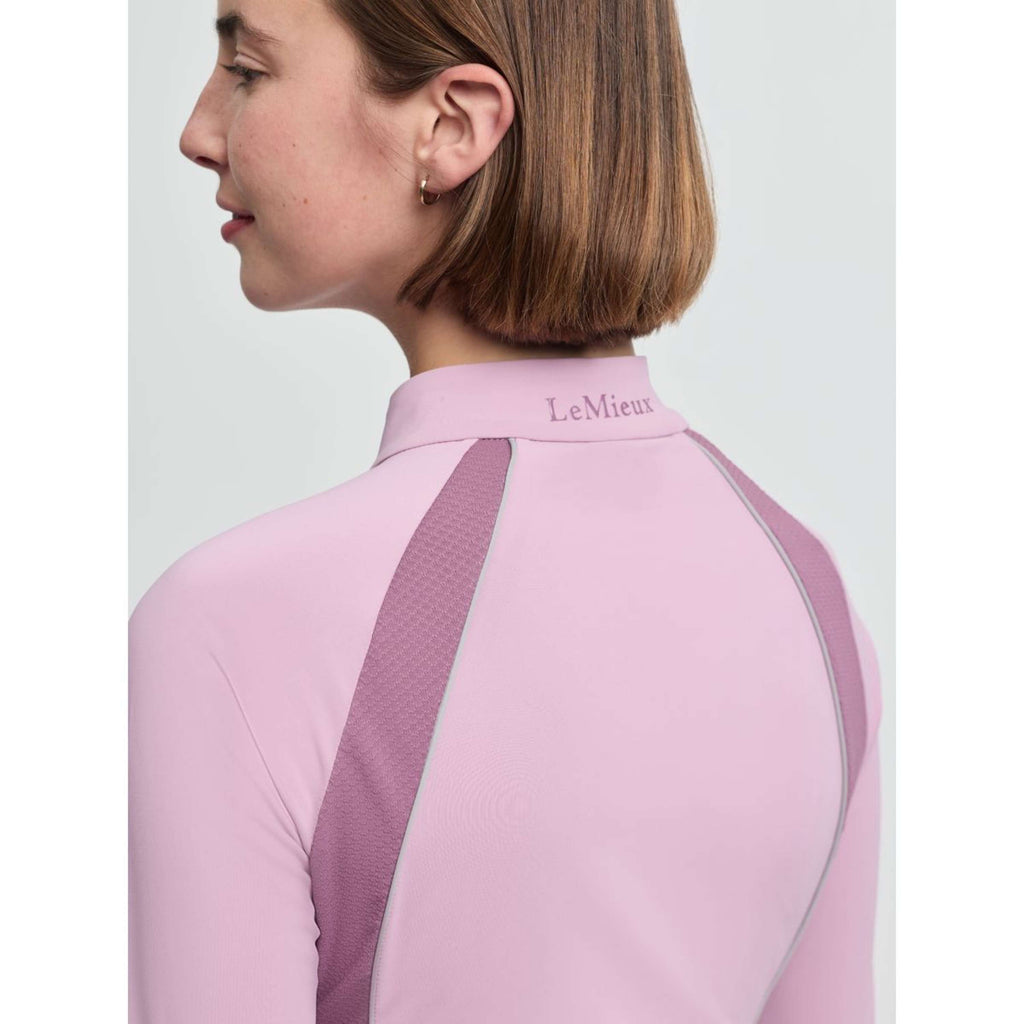 LeMieux Base Layer Philippa Mesh Mangas Largas Fondant