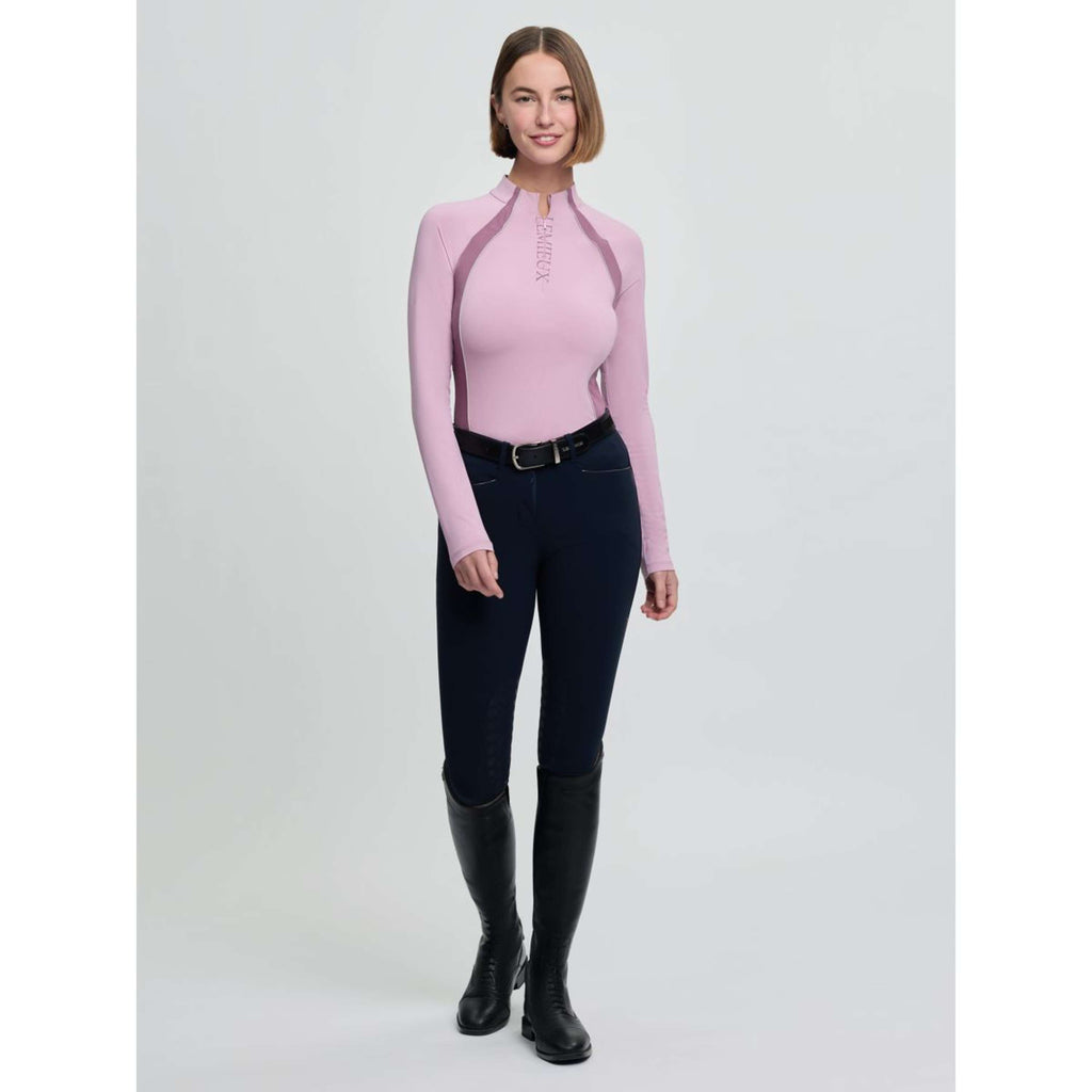 LeMieux Base Layer Philippa Mesh Mangas Largas Fondant