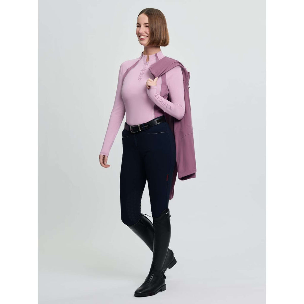 LeMieux Base Layer Philippa Mesh Mangas Largas Fondant