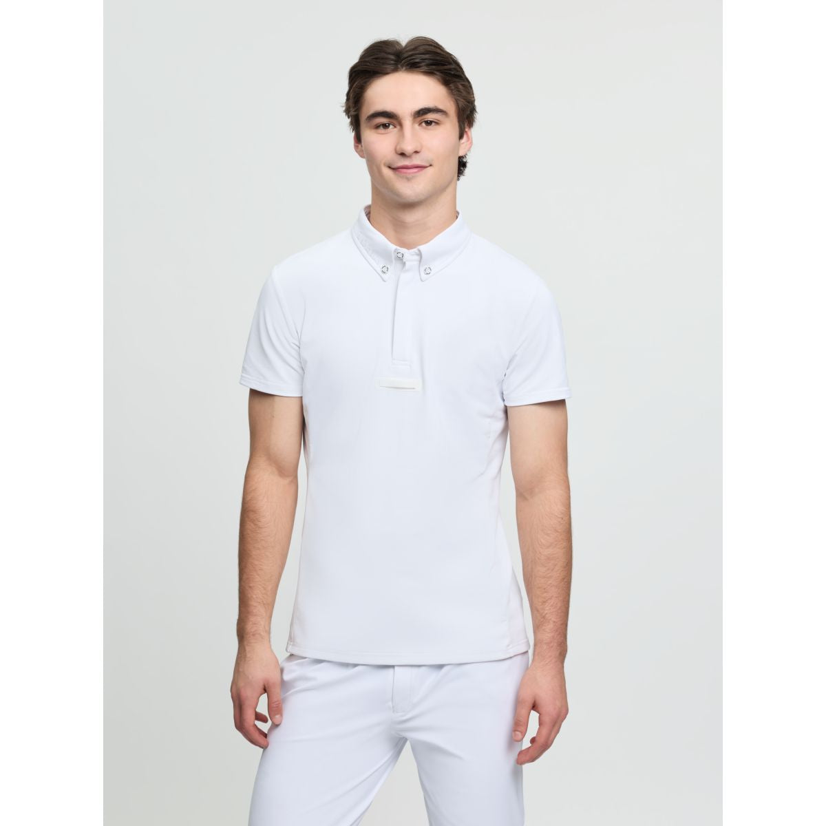 LeMieux Camiseta de Competición Competition Hombres Blanco