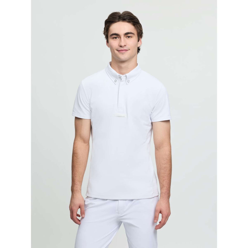 LeMieux Camiseta de Competición Competition Hombres Blanco