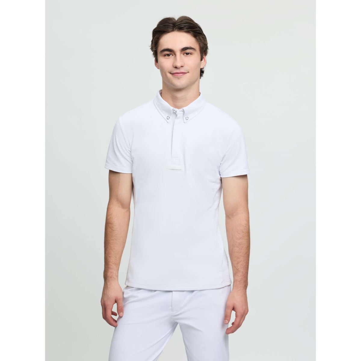LeMieux Camiseta de Competición Competition Hombres Blanco