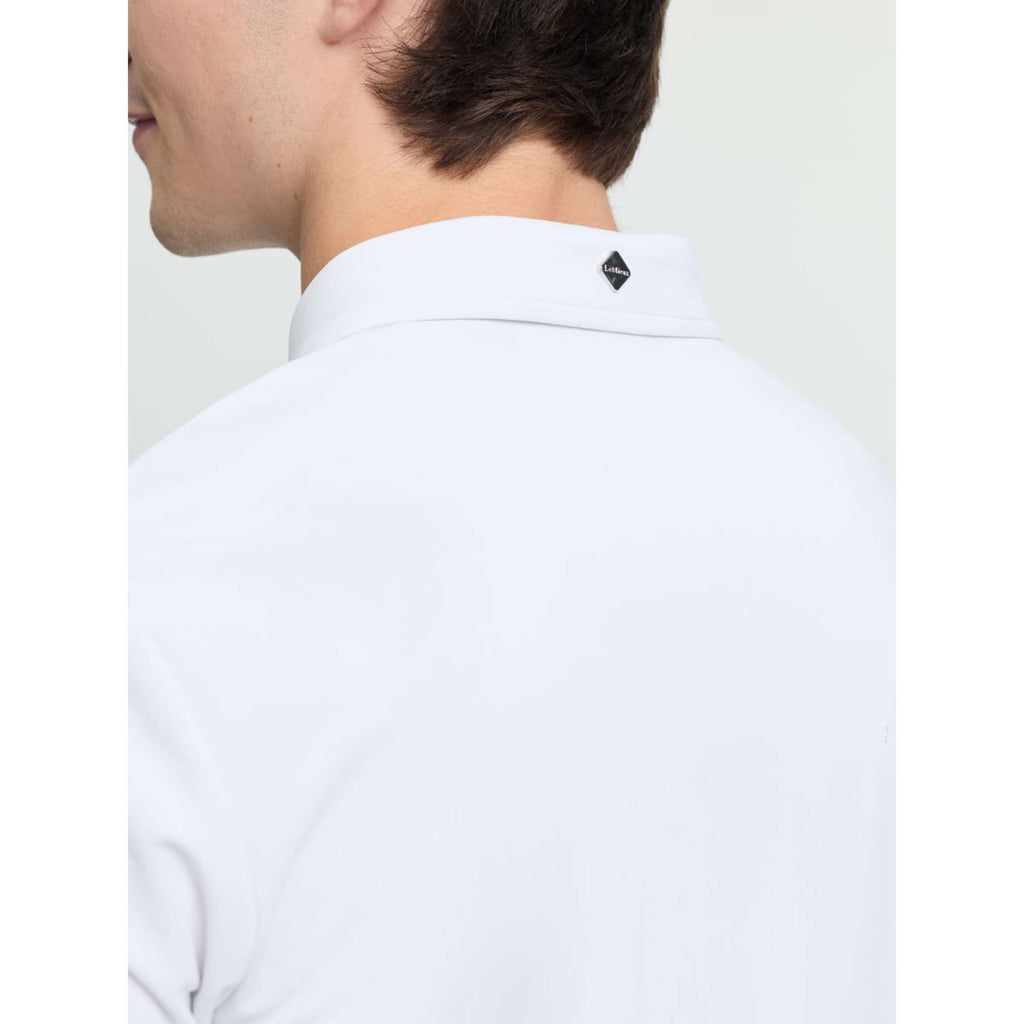 LeMieux Camiseta de Competición Competition Hombres Blanco