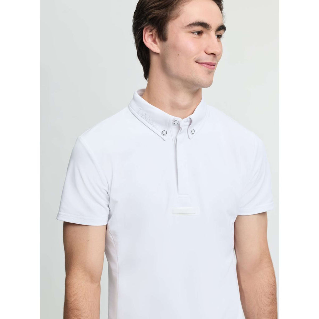 LeMieux Camiseta de Competición Competition Hombres Blanco