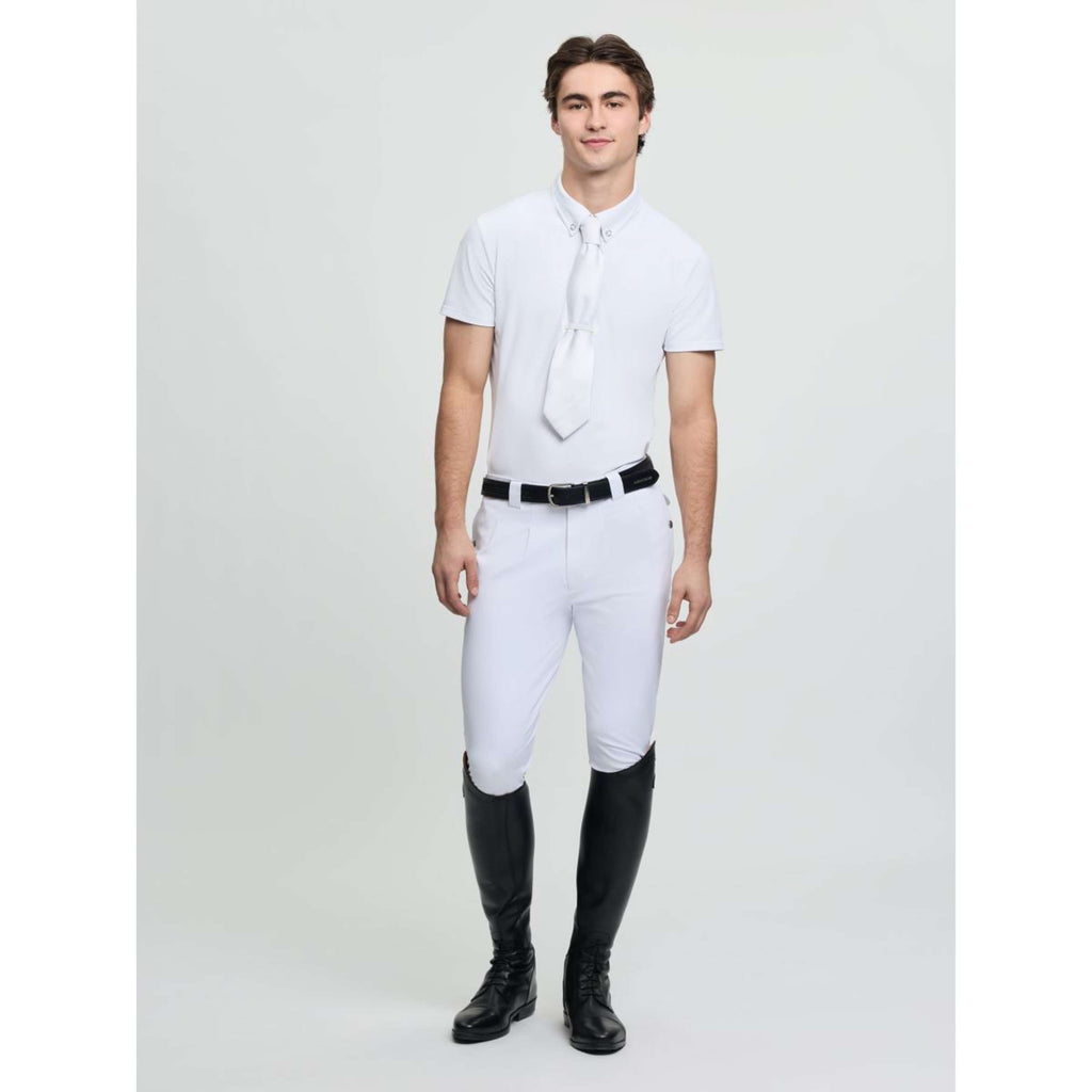 LeMieux Camiseta de Competición Competition Hombres Blanco