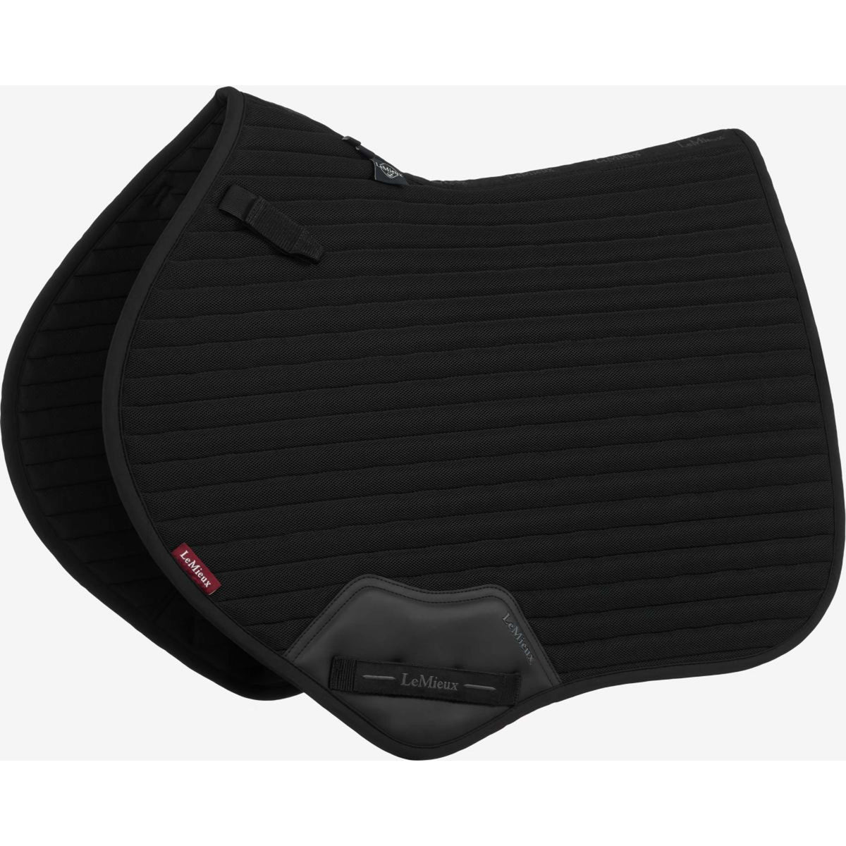 LeMieux Mantilla Air-Tek Mesh Close Contact Square saltando Negro