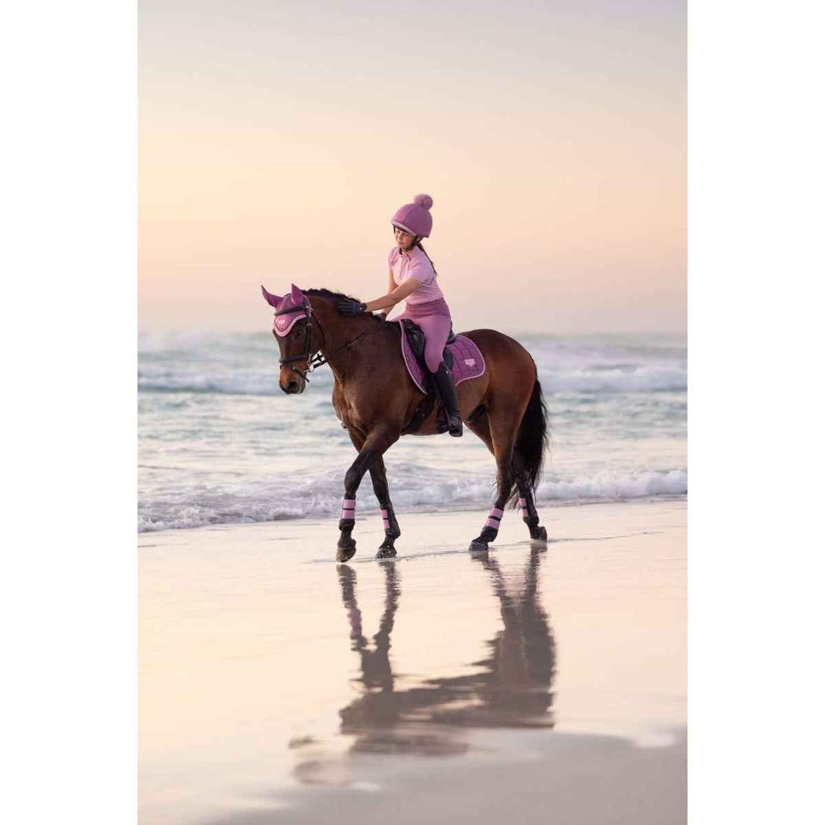 LeMieux Strato Base Young Rider Mia Mesh Fondant