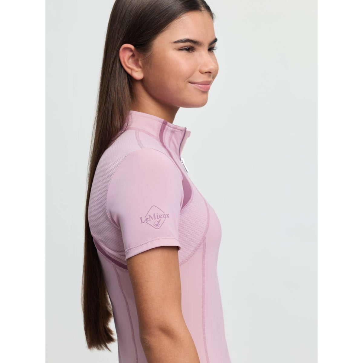 LeMieux Strato Base Young Rider Mia Mesh Fondant